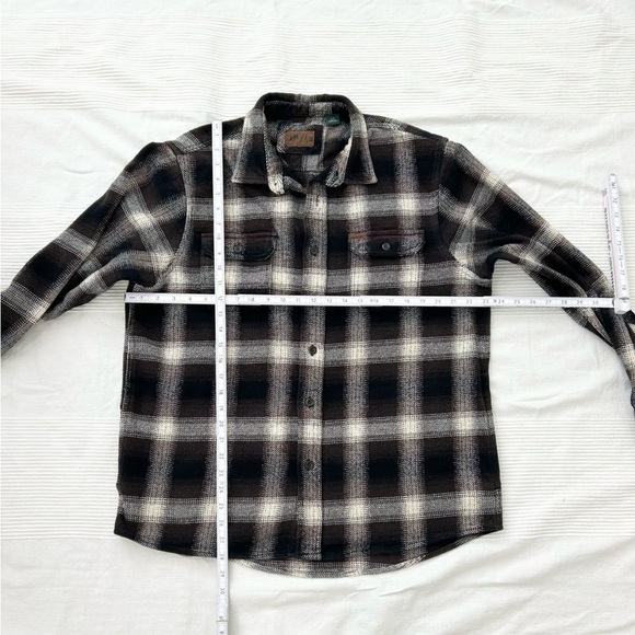 Orvis Heavyweight Plaid Flannel Jacket - Picture 7 of 11
